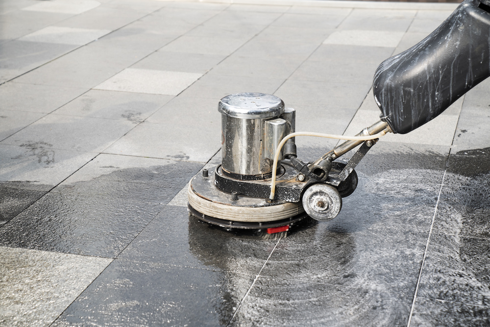 Commercial pressure washing